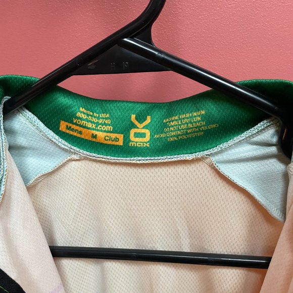 L.LBean Vomax Cycling Jersey Men’s Medium Full Zip Elastic Waist Back Pockets - Picture 5 of 5